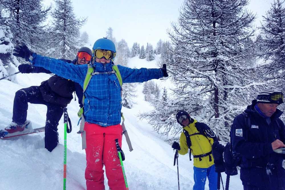 ISIA training and ski instructing